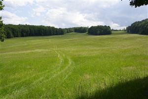 Celková pohľad na hornú lúku